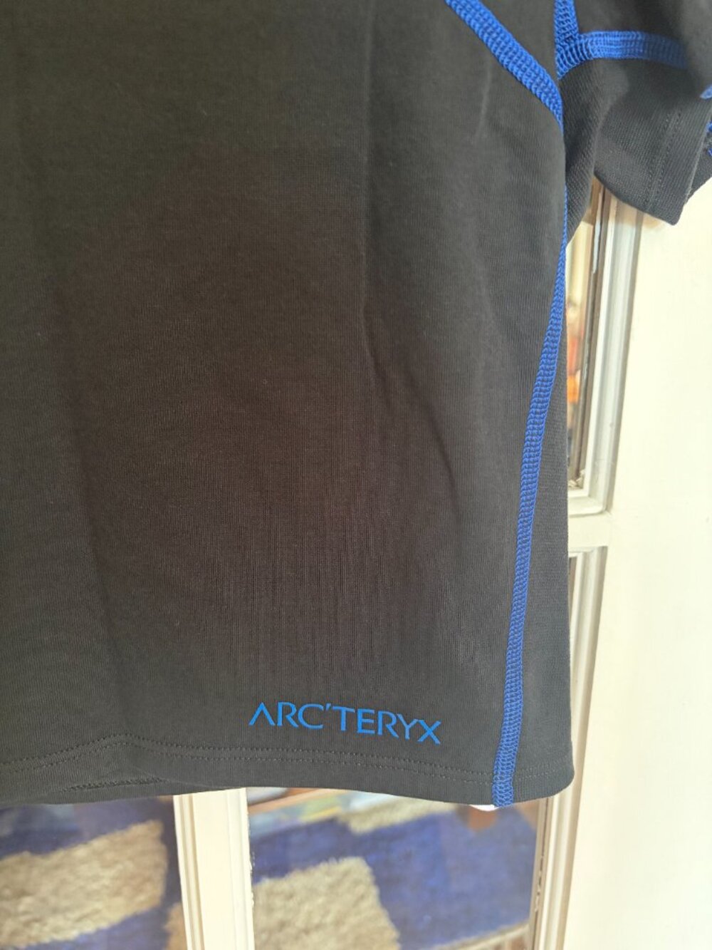 Arc'teryx System A Alesa SS Women's Tee - Black/Vitality - Picture 6 of 10